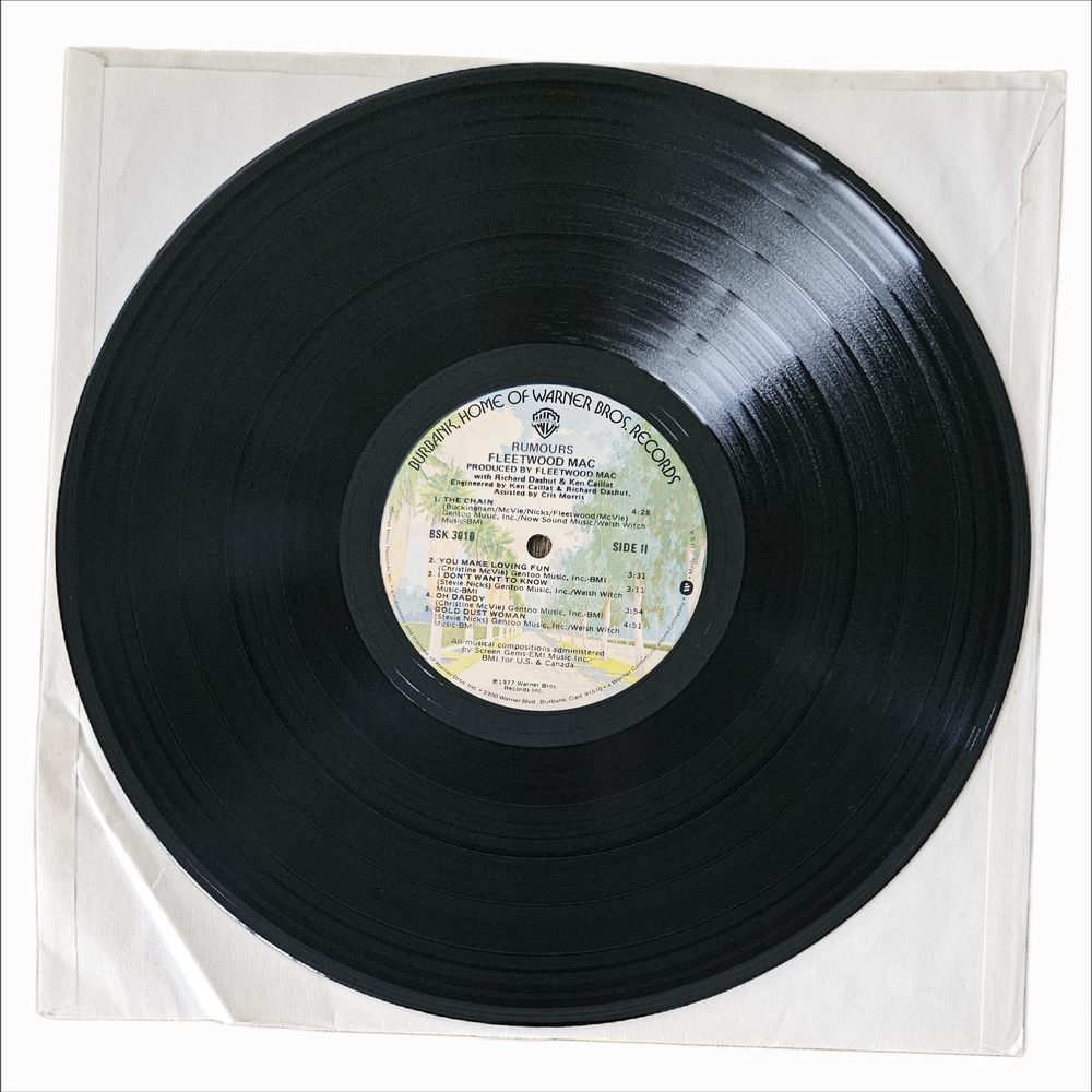 RUMOURS•Fleetwood Mac•1977 US (#BSK 3010) Jacksonville Pressing - Picture 5 of 14